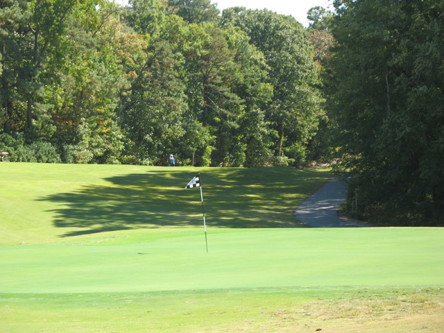Collins Hill Golf Club - 18th green