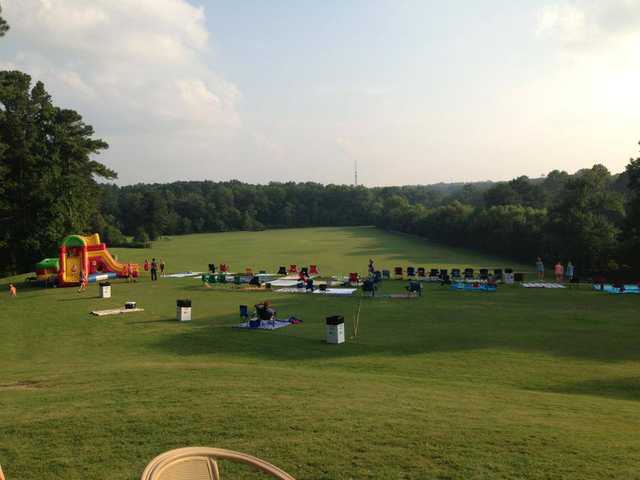 Graveyard/Homestead at Flat Creek Golf Club in Peachtree City