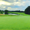 A view of a green at Georgia National Golf Club.