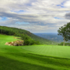 View of the 18th hole from Highlands Course at McLemore Club