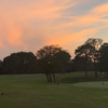 A sunset view of a hole at Sunset Country Club.