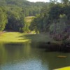 A view of the 1st hole at Creek from Big Canoe Golf Club.