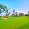A view of a green from The King and Prince Beach & Golf Resort.
