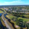 Aerial view of the Richmond Hill Golf Club.