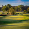 View of the 6th green from The Azalea Nine at Bobby Jones Golf Course.