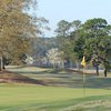 A late March view of hole #1 at Houston Lake Country Club