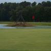 A view of the finishing hole #18 at Indian Trace Golf Course