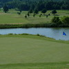 Water comes into play on several holes at Trenton Golf Club