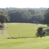 A view of a fairway and a green at Griffin City Golf Course