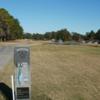 A view from the 10th tee sign at Francis Lake Golf Club