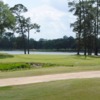 A view of green #3 with water in background at Quitman Country Club
