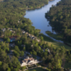 Aerial view of the Harbor Club on Lake Oconee