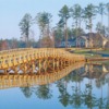 A view over a bridge at Mirror Lake Golf Club (Canongate Golf)