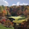 A fall view from Atlanta Country Club
