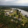 Aerial view of the Lake Blackshear Resort & Golf Club