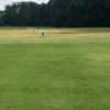 A view of the driving range at Hunter Golf Club