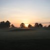 Sunrise over the 8th tee at Nob North Golf Course