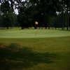 A view of green #17 at Coastal Pines Golf Club
