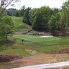 A view of hole #18 at Cherokee Run Golf Club