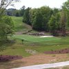 A view of hole #18 at Cherokee Run Golf Club