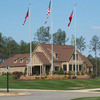 A view of the clubhouse at Crystal Falls Golf Club