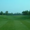 A view of the 1st tee at Durham Lakes Country Club