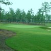 A view of the 5th green at Durham Lakes Country Club
