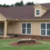 A view of the clubhouse at South Wind Golf Course