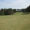 A view of green #8 at Chattahoochee Golf Club