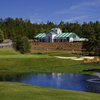 A view of the clubhouse at Chicopee Woods Golf Course
