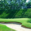 A view of the 1st green at Innsbruck Golf Club