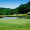 A view of the 18th green at Innsbruck Golf Club
