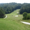 A view of the 1st fairway at White Path Golf Club