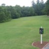 A view of the 6th fairway from the tee at Collins Hill Golf Club