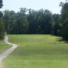 A view of green #14 at Collins Hill Golf Club