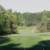 A view of hole #15 from the tee at Mystery Valley Golf Club