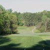 A view of hole #15 from the tee at Mystery Valley Golf Course
