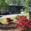 A view of the clubhouse at Mystery Valley Golf Course