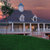 A sunset view of the clubhouse at City Club Marietta