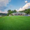 A view of the clubhouse at Stone Mountain Golf Course
