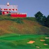 A view of the clubhouse at Bradshaw Farm Golf Club