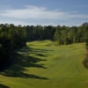 View of a fairway and green at Chicopee Woods Golf Course
