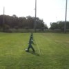 A view of the driving range tee at Bacon Park Golf Course