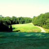 A view from tee #17 at Towne Lake Hills Golf Club