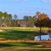A splendid fall day view from tee #9 at Player Creek Nine from Champions Retreat Golf Club.