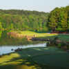 View of the 6th green from the Lakemont at Stone Mountain Golf Course