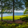 View of the 9th green from the Great Waters Course at Reynolds Lake Oconee