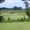 A view of the 2nd green at Morgan Dairy Golf Club.