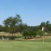 A view of a hole at Mossy Creek Golf Club.