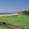 A view of a fairway at Ocean Forest Golf Club.